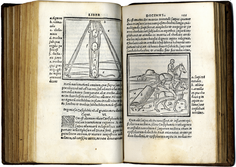 (De architectura libri X) Vitruvius iterum et Frontinus (De aqueductibus) …