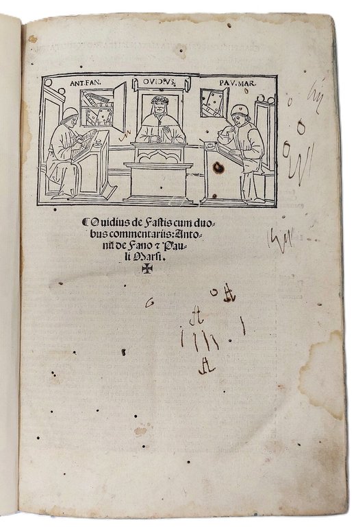 De Fastis cum duobus commentariis: Antonii de Fano &amp;amp; Pauli …