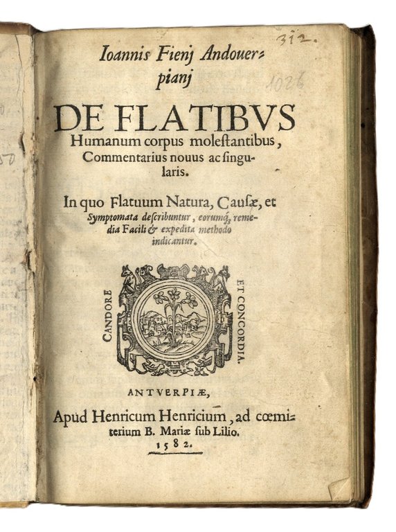 De flatibus humanum corpus molestantibus, commentarius nouus ac singularis. In … | Immagine Gallery 3