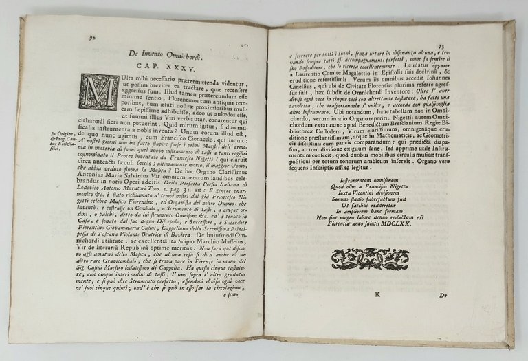 De Florentinis Inventis Commentarium.