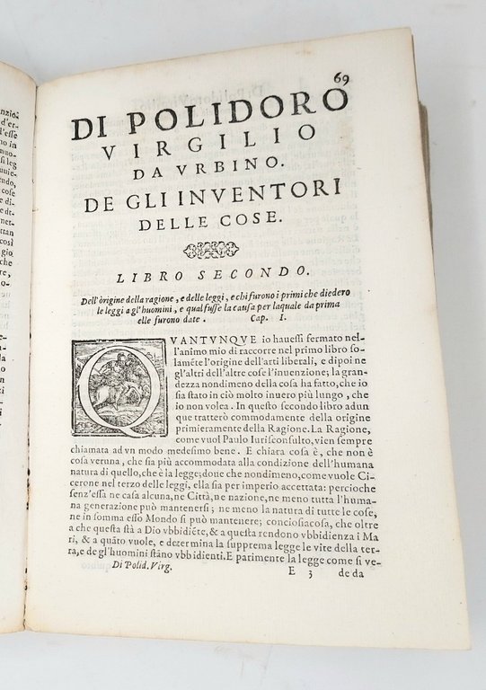 De gli Inventori delle cose, libri otto. Tradotti per Francesco Baldelli...