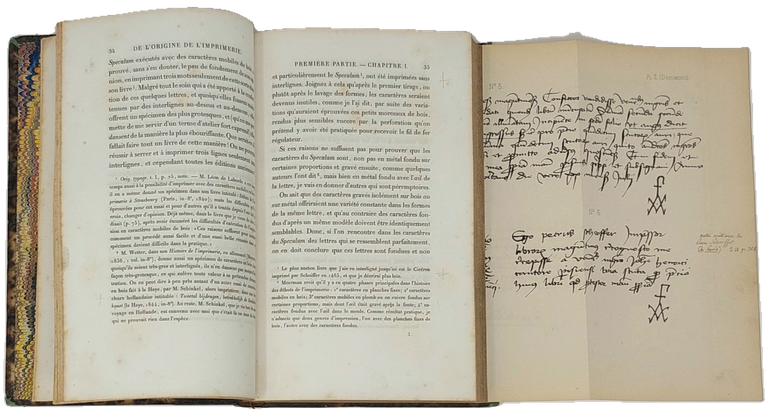 De l'origine et des D&amp;eacute;buts de l'Imprimerie en Europe, par …