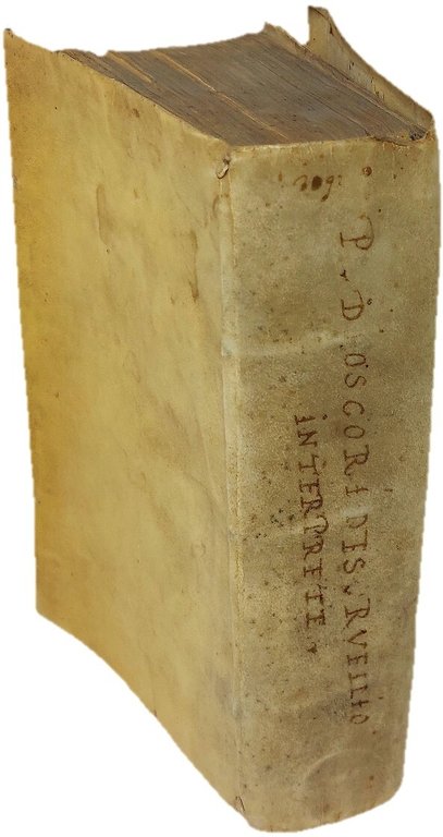 De medicinali materia, libri sex,&amp;nbsp;Ioanne Ruellio interprete. Cuilibet capiti additae …