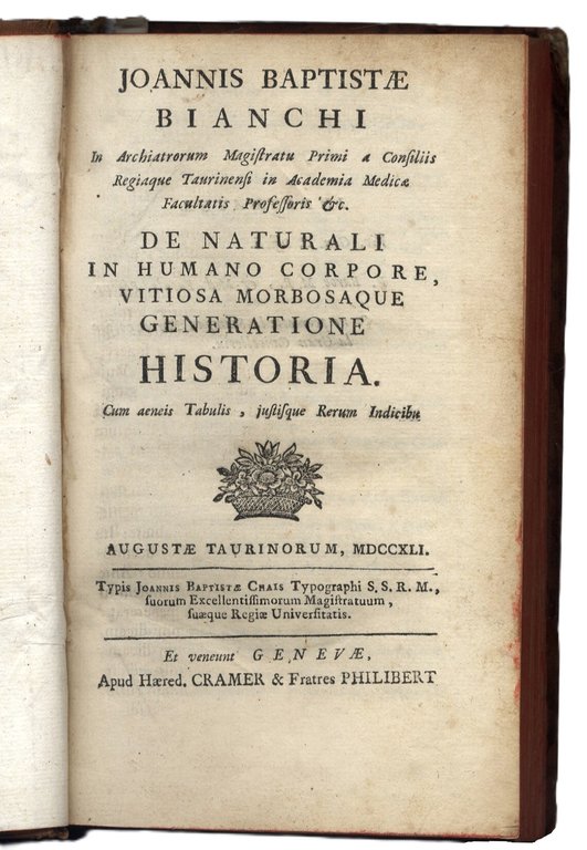 De Naturali in Humano Corpore, vitiosa morbosaque generatione historia... | Immagine Gallery 2