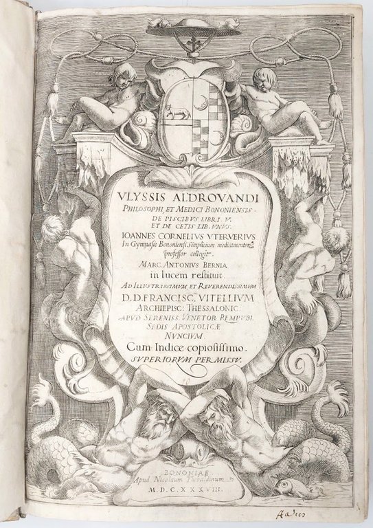 De Piscibus libri V, et de Cetis lib. unus. Ioannes Cornelius …