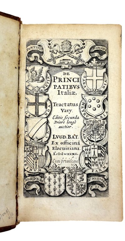 De principatibus Italiae tractatus varii