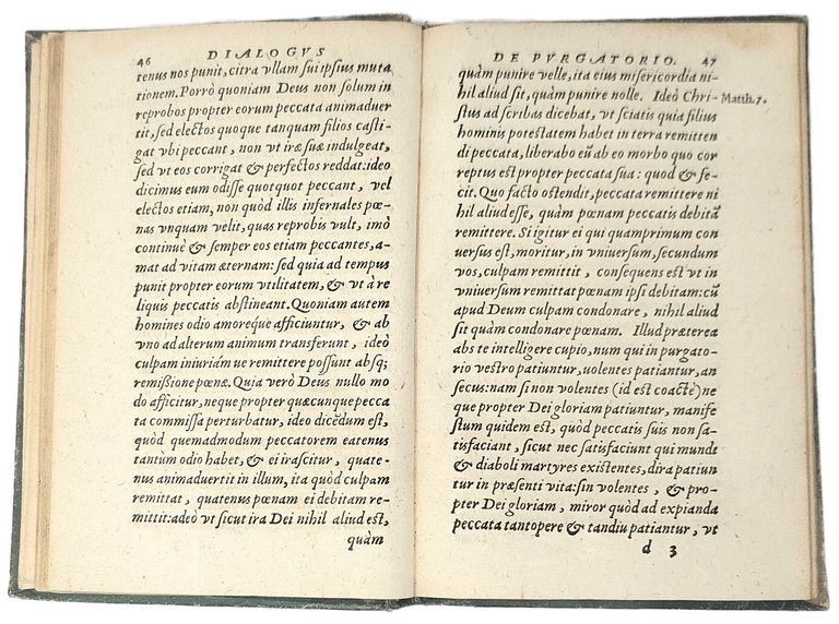 De purgatorio dialogus. Ad lectorem.  