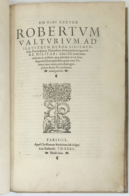 De Re Militari libris XII, multo emaculatius, ac picturis, quae …