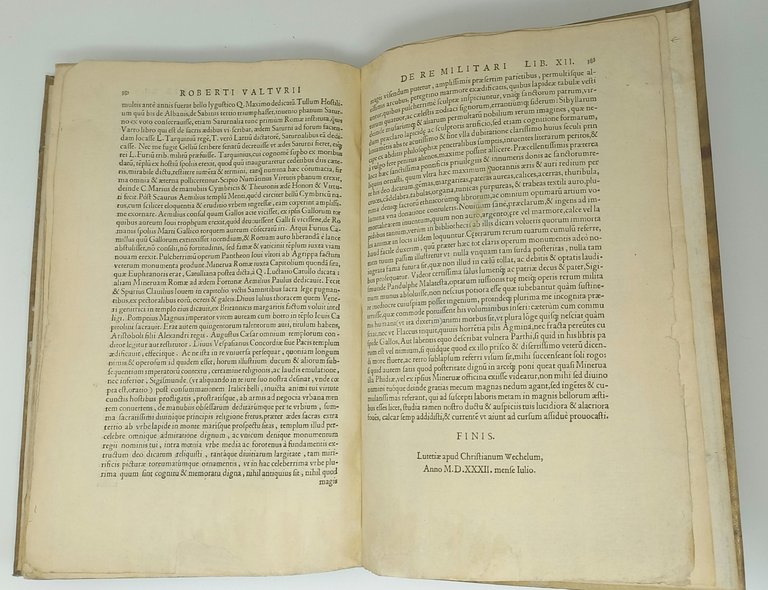 De Re Militari libris XII, multo emaculatius, ac picturis, quae …