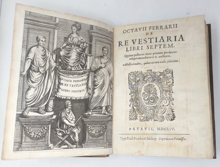 De Re Vestiaria libri septem. Adiectis iconibus, quibus res tota …