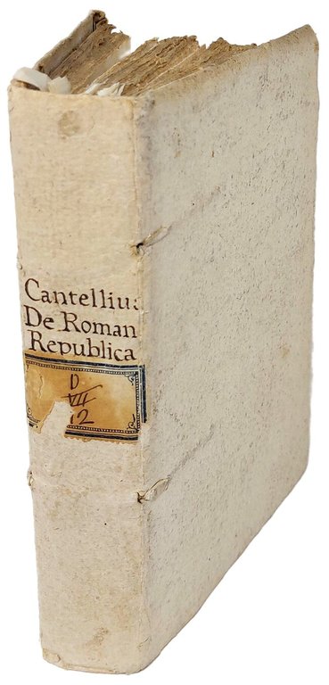 De Romana Republica,&amp;nbsp;sive de Re Militari &amp;amp; Civili Romanorum, ad … | Immagine Gallery 4