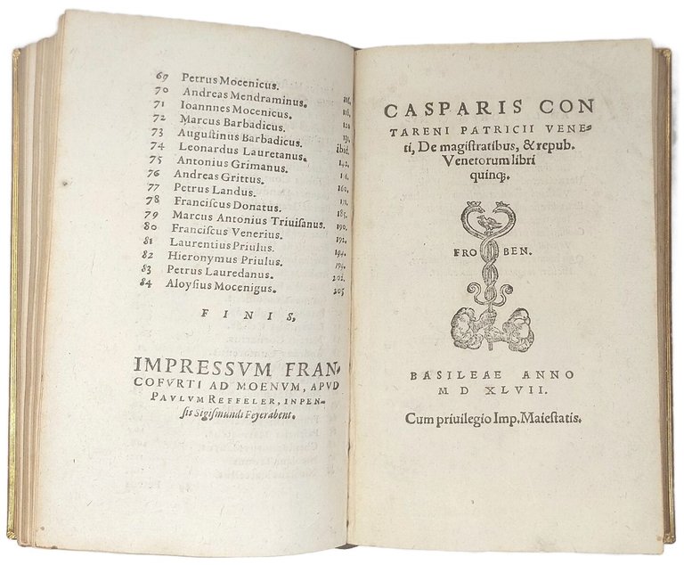 De vita, moribus, et rebus gestis omnium Ducum Venetorum...historia. - …