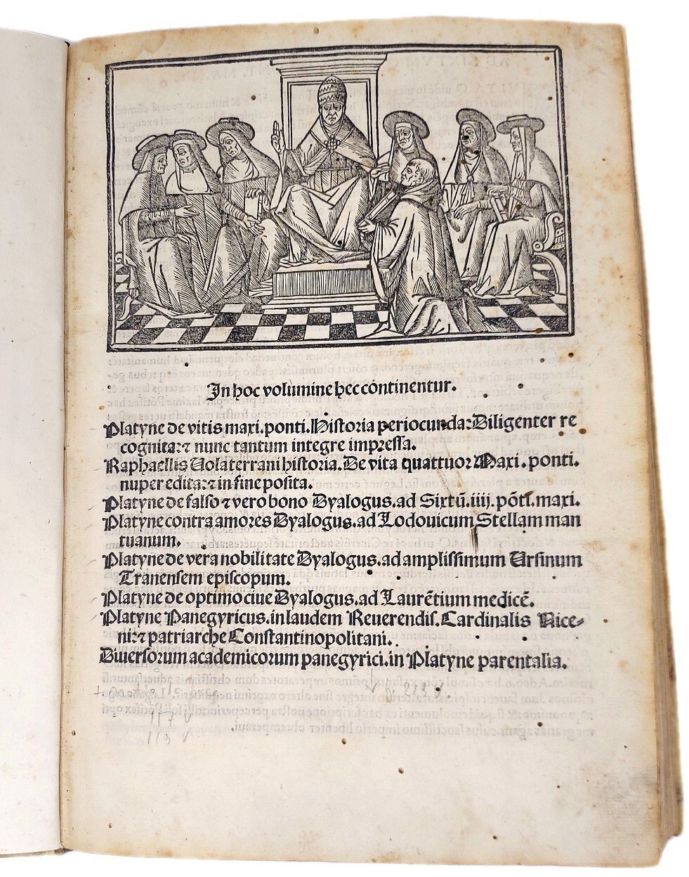 De Vitis Maxi. Ponti(ficum). Historia periocunda diligenter recognita e nunc …