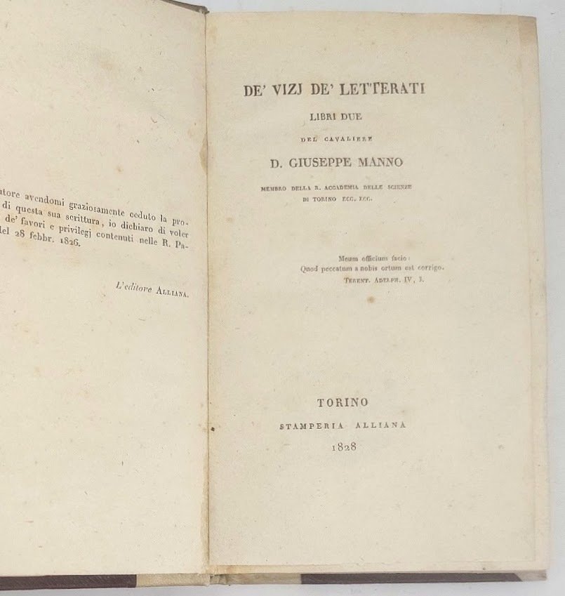 De' Vizi de' Letterati libri due.