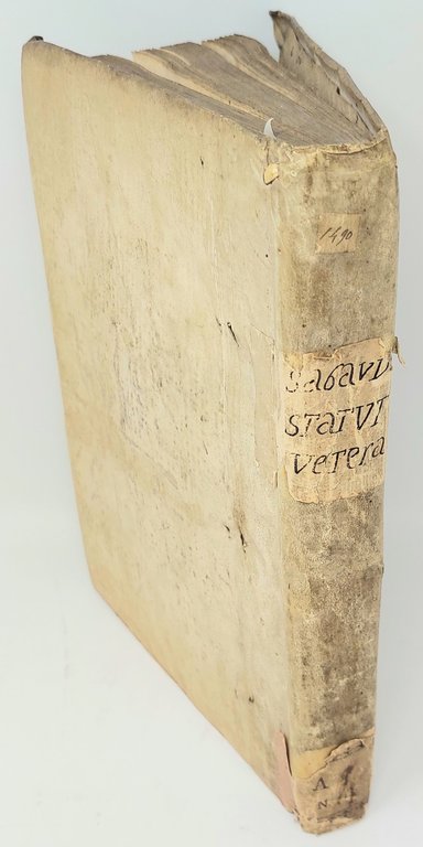 DECRETA SEV STATUTA vetera serenissimorum ac praepotentum SABAUDIAE DUCUM, &amp;amp; …