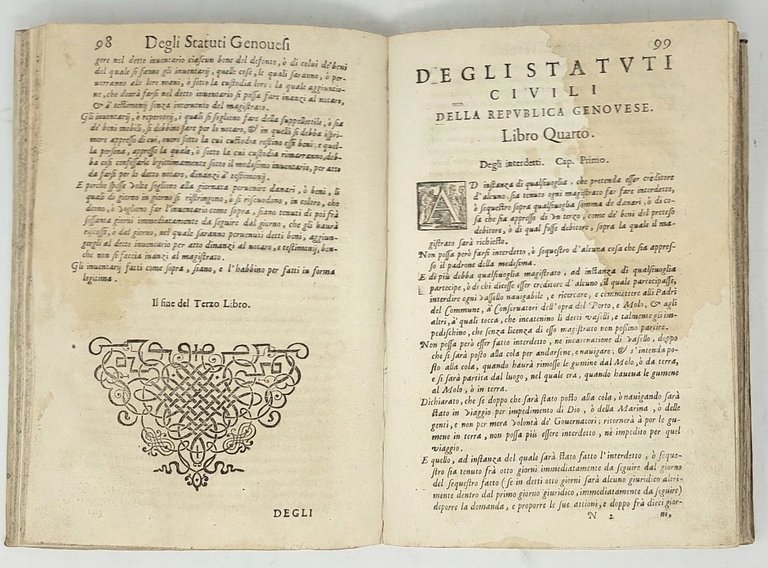 (Degli) della Ser.ma Republica di Genova libri sei,&amp;nbsp;tradotti in volgare …