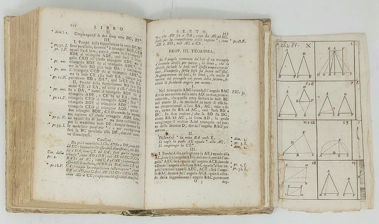 Degli elementi della geometria piana composti da Euclide megarese, e …