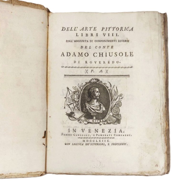 Dell'arte pittorica libri VIII. Coll'aggiunta di componimenti diversi. | Immagine Gallery 2