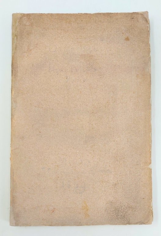 Dell'origine e dell'ufficio della letteratura. Orazione. 