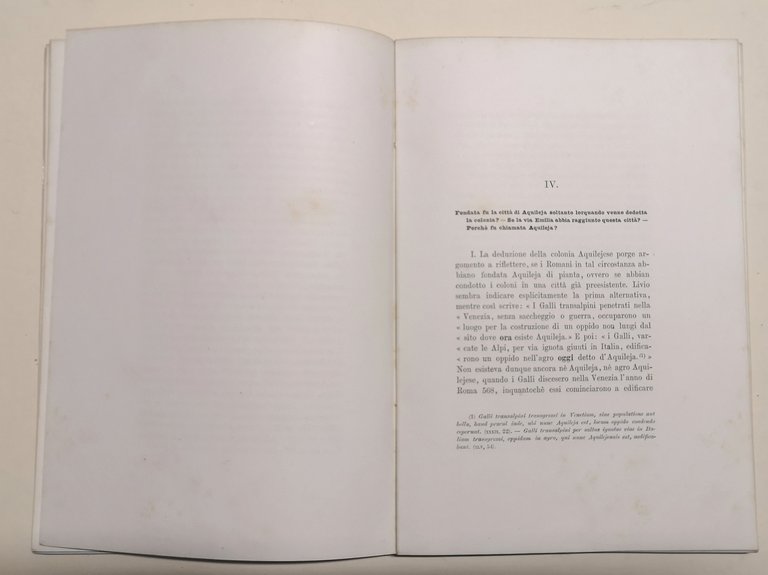 Dell'origine, ingrandimenti ed eccidio della citta di Aquileja. Dissertazione inedita …