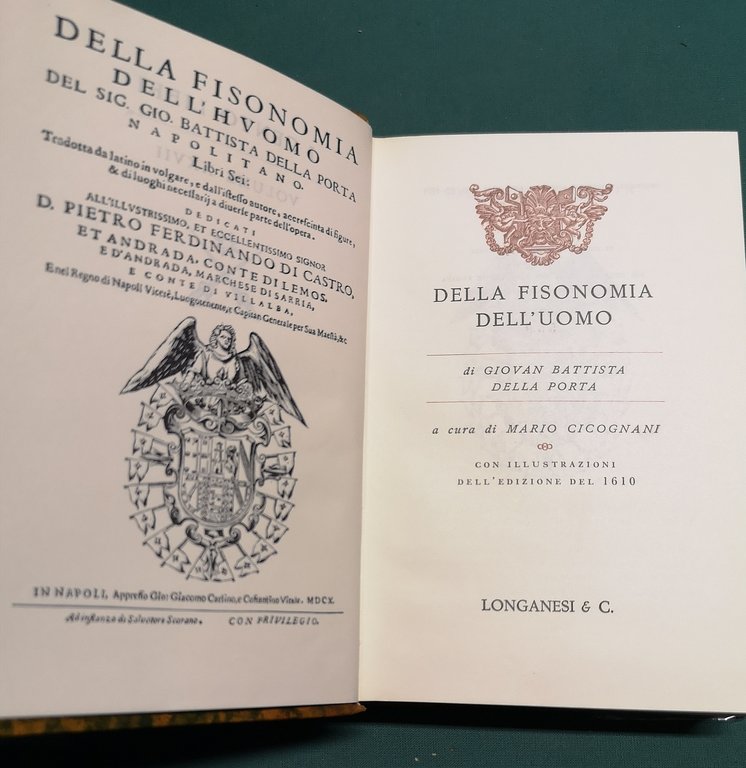 Della fisonomia dell'uomo, con illustrazioni dell'edizione del 1610. n. 27 …