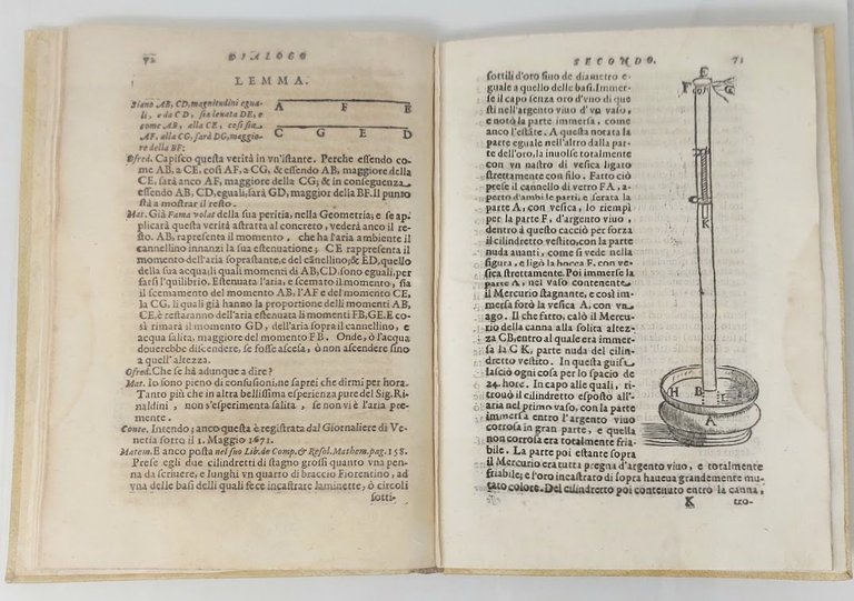 Della gravit&amp;agrave; dell'aria e fluidi esercitata principalmente nelli lor homogenei. …