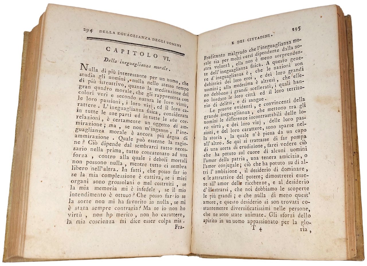 Della Libert&amp;agrave; e della Eguaglianza degli Uomini, e dei Cittadini. … | Immagine principale