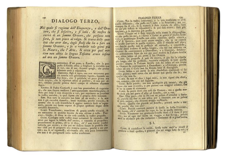 Della Lingua Toscana dialoghi sette. Parte prima (e seconda).