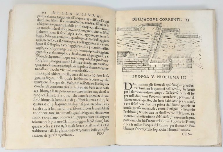 Della misura dell'acque correnti. In questa terza edizione accresciuta del …