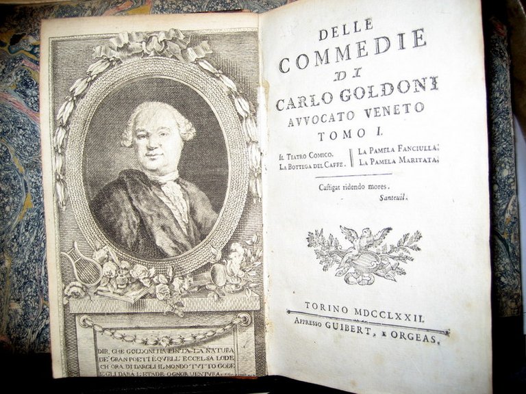 Delle commedie di Carlo Goldoni avvocato veneto.