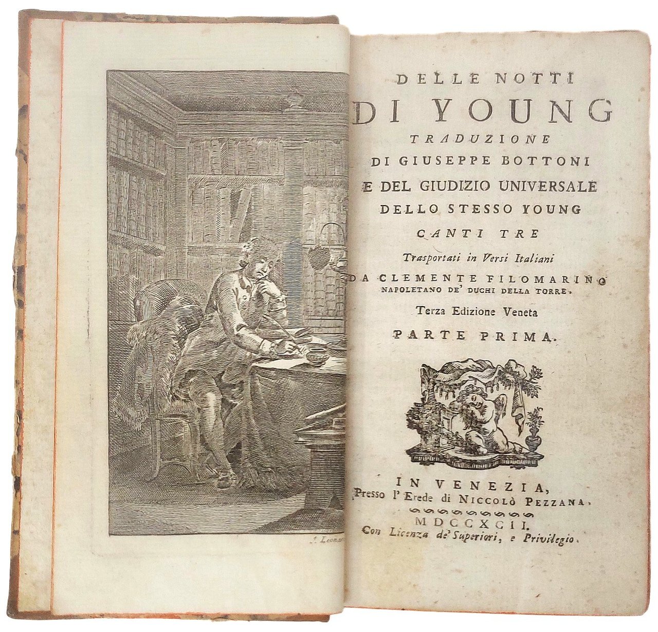 Delle Notti di Young. Traduzione di Giuseppe Bottoni, e del Giudizio …