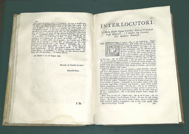 Delle Opere di Torquato Tasso, con le Controversie sopra la …