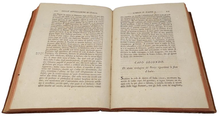 Delle Rivoluzioni d'Italia, libri ventiquattro. Volume primo (-terzo).&amp;nbsp;
