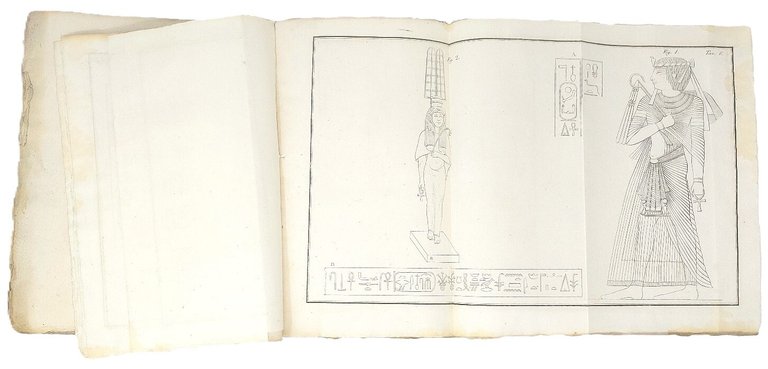 Descrizione dei monumenti egizi del Regio Museo contenenti leggende reali.