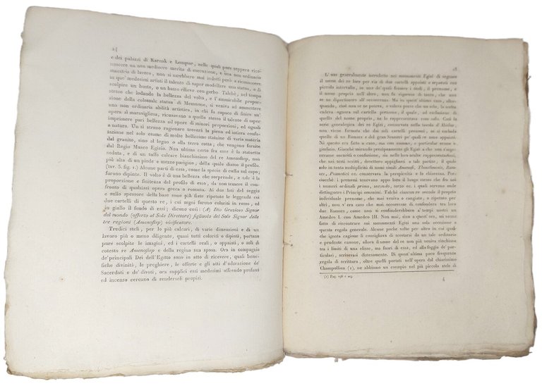 Descrizione dei monumenti egizi del Regio Museo contenenti leggende reali.