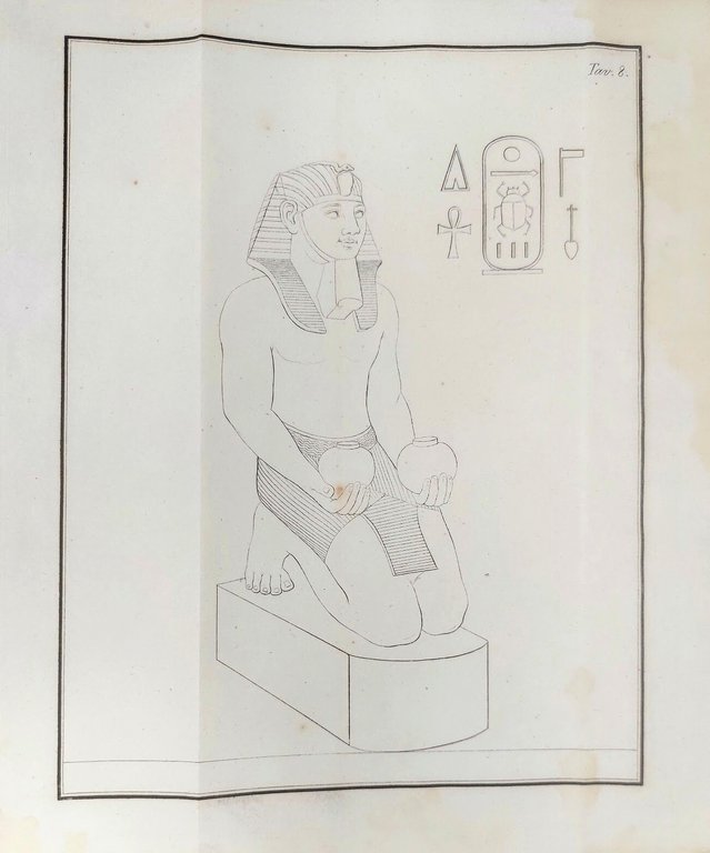 Descrizione dei monumenti egizi del Regio Museo contenenti leggende reali.