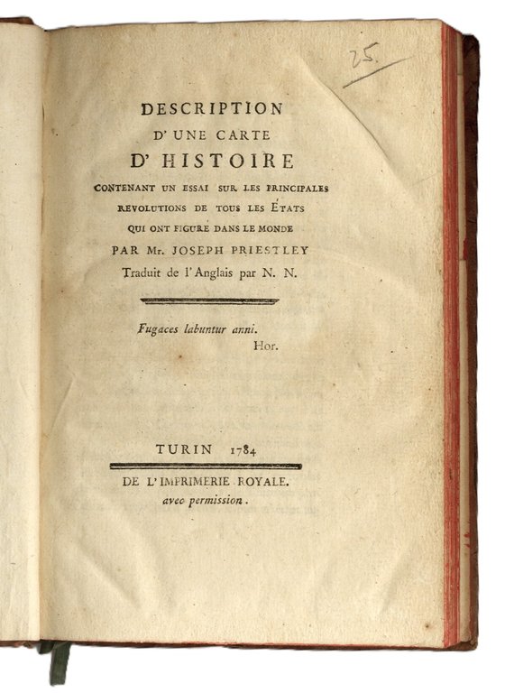 Description d'une carte d'histoire contenant un essai sur les principales … | Immagine Gallery 4