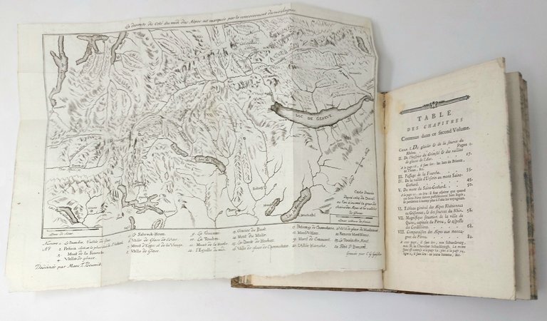 Description des Alpes Pennines et Rh&amp;eacute;tiennes...