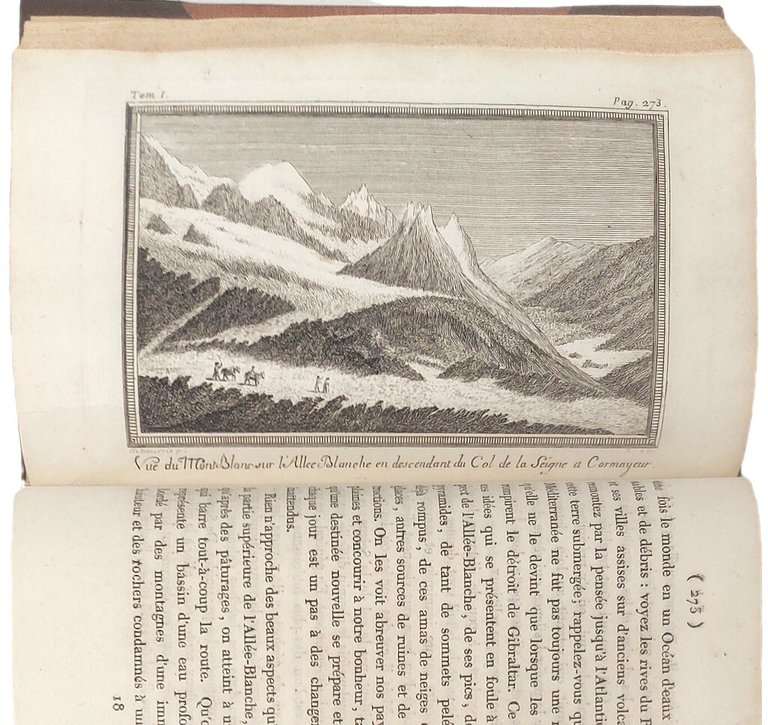 Description des Cols ou Passages des Alpes.