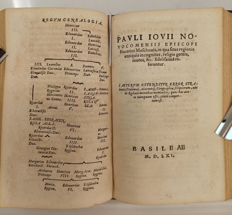 Pauli Iovii Novo Comensis episcopi Nucerini Descriptiones quotquot extant, regionum …