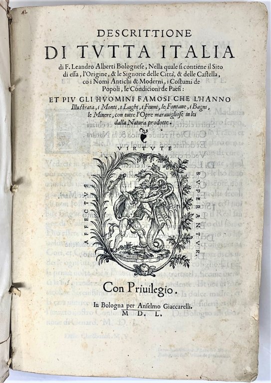 Descrittione di tutta l'Italia.