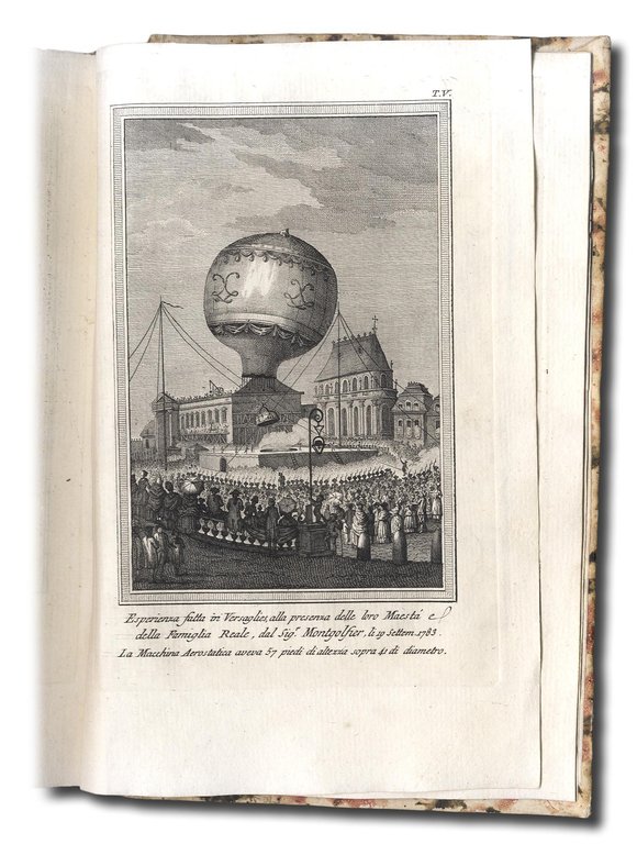 Descrizione delle Esperienze della Macchina Aerostatica dei Signori di Montgolfier.