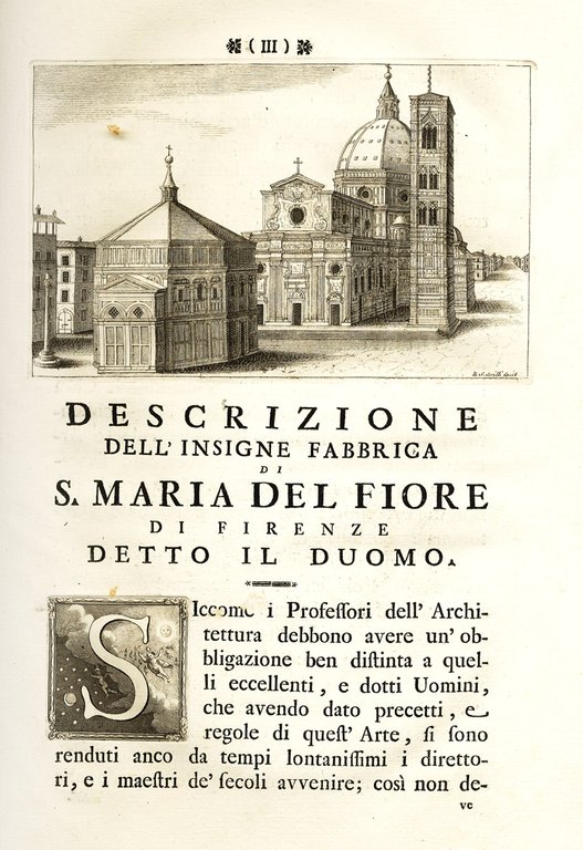 Descrizione e studi dell'insigne fabbrica di S. Maria del Fiore …