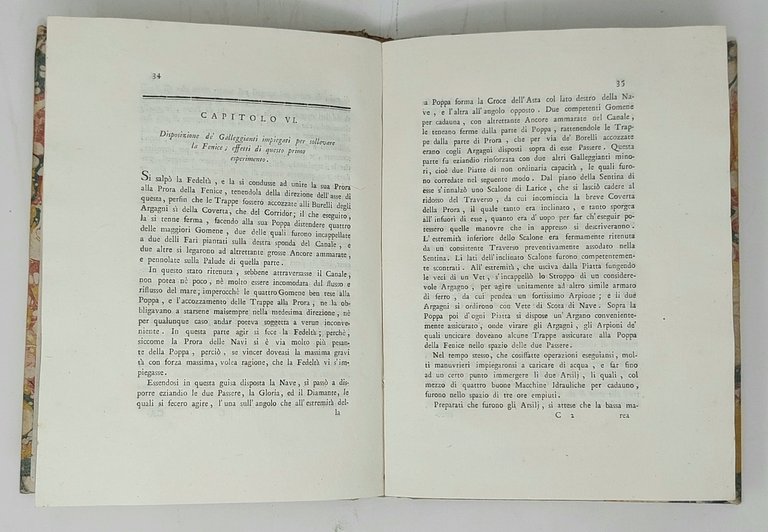Descrizione istorica dell'Estrazione della pubblica Nave La Fenice dal Canale …