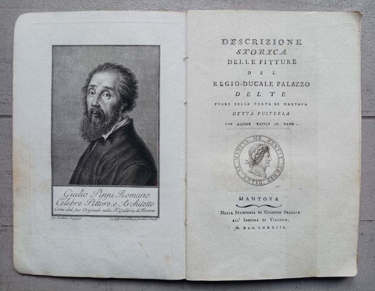 Descrizione storica delle pitture del regio-ducale palazzo del Te fuori …