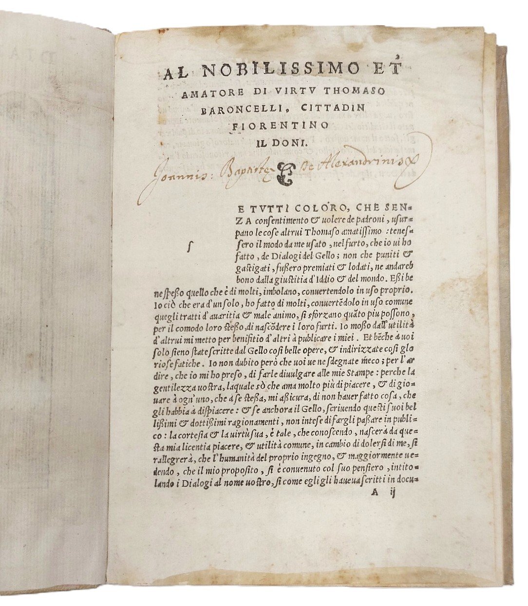 Dialogi del Gello (Capricci del Bottaio).