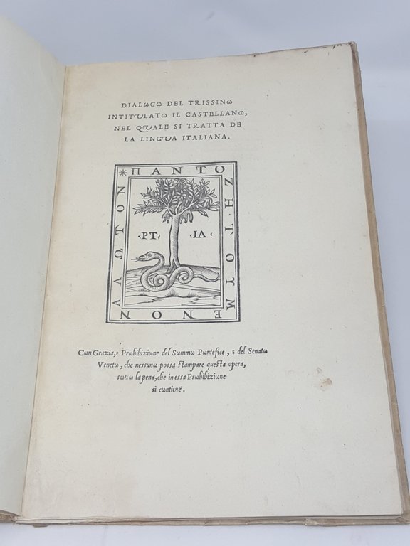 Dialogo del Trissino intitulato il Castellano, nel quale si tratta …