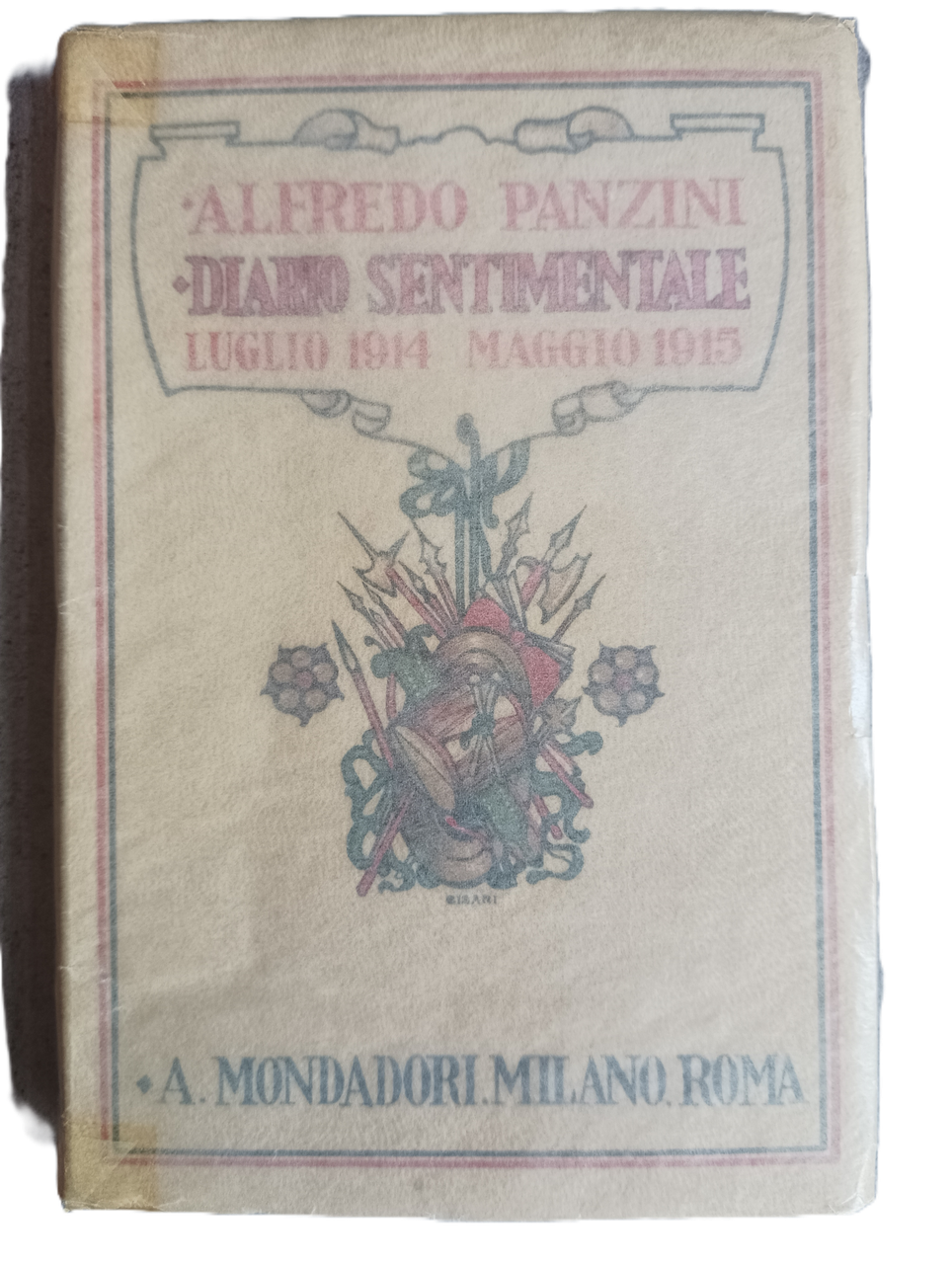Diario sentimentale. Dal maggio 1915 al novembre 1918. | Immagine principale