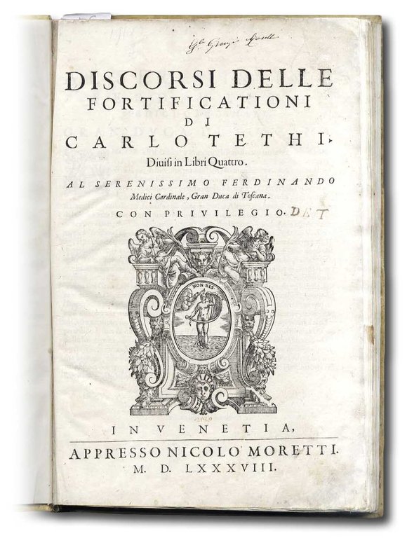 Discorsi delle Fortificationi, diuisi in libri quattro.