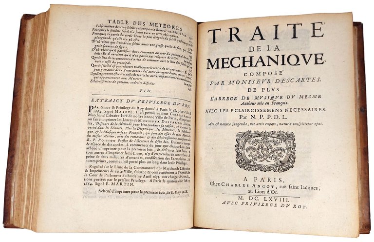 Discours de la M&amp;eacute;thode pour bien conduir sa Raison et … | Immagine Gallery 12